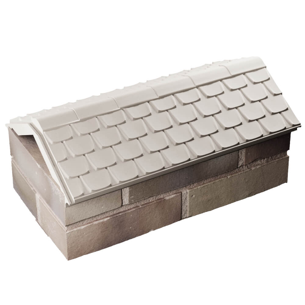 Парапет Zking Эльбрус Бежевый с посадкой на 1 кирпич (255мм) в Подольске фото