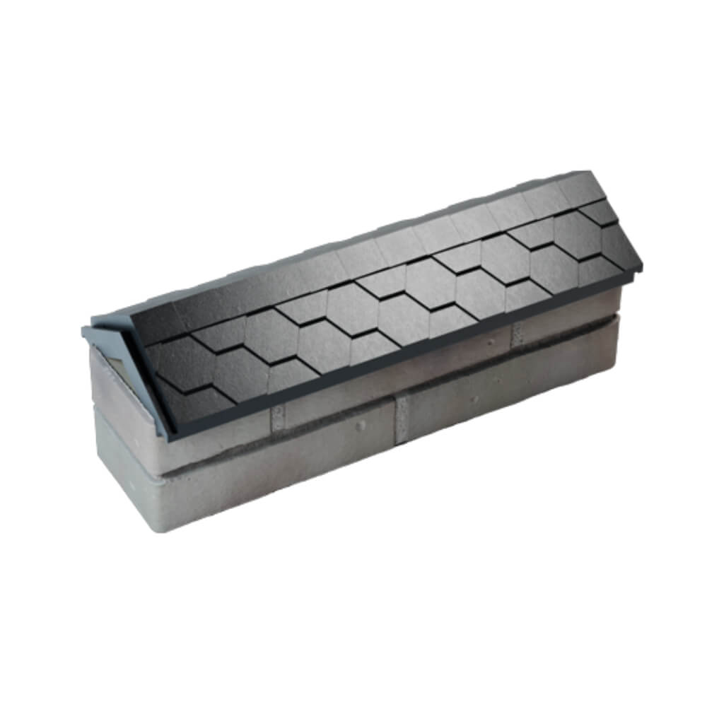 Парапет Zking Эверест Черный с посадкой на 0.5 кирпича (130мм) в Подольске фото