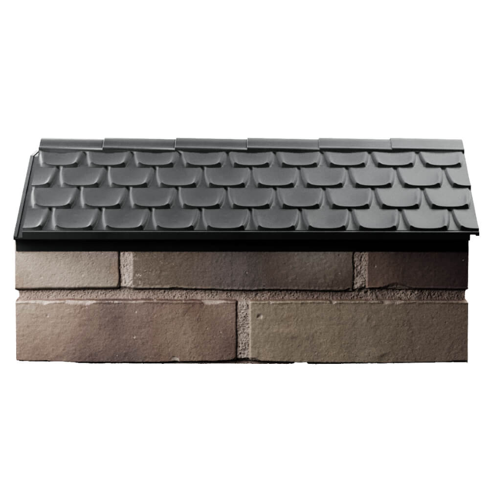 Парапет Zking Эльбрус Серый с посадкой на 1 кирпич (255мм) в Подольске фото