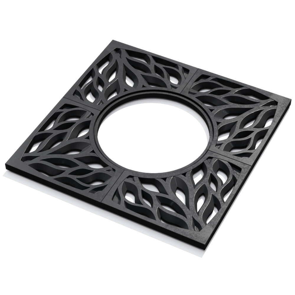 Приствольная решетка для дерева ZKING CRUST 1.2х1.2м Черная в Подольске фото