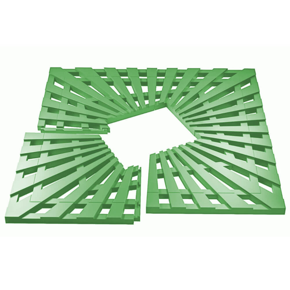 Приствольная решетка для дерева ZKING ATMOSPHERE 1.2х1.2м Зеленая в Подольске фото