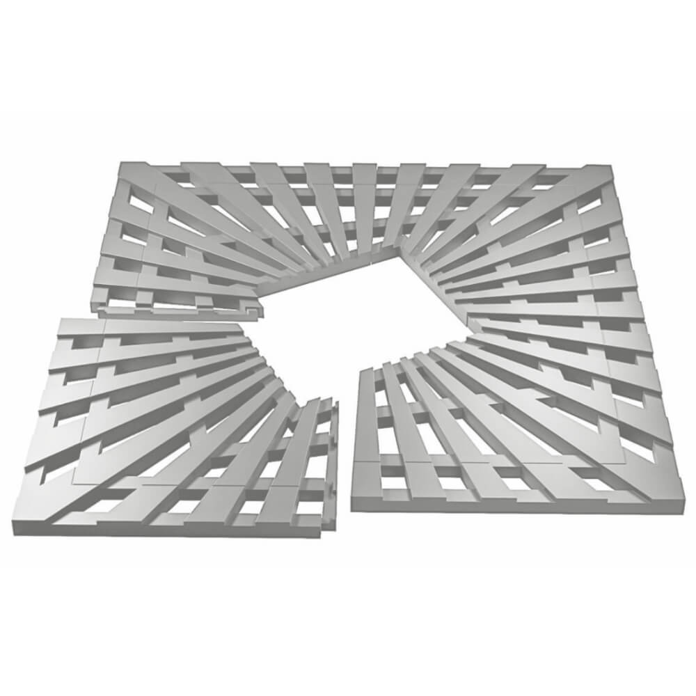 Приствольная решетка для дерева ZKING ATMOSPHERE 1.2х1.2м Бежевая в Подольске фото