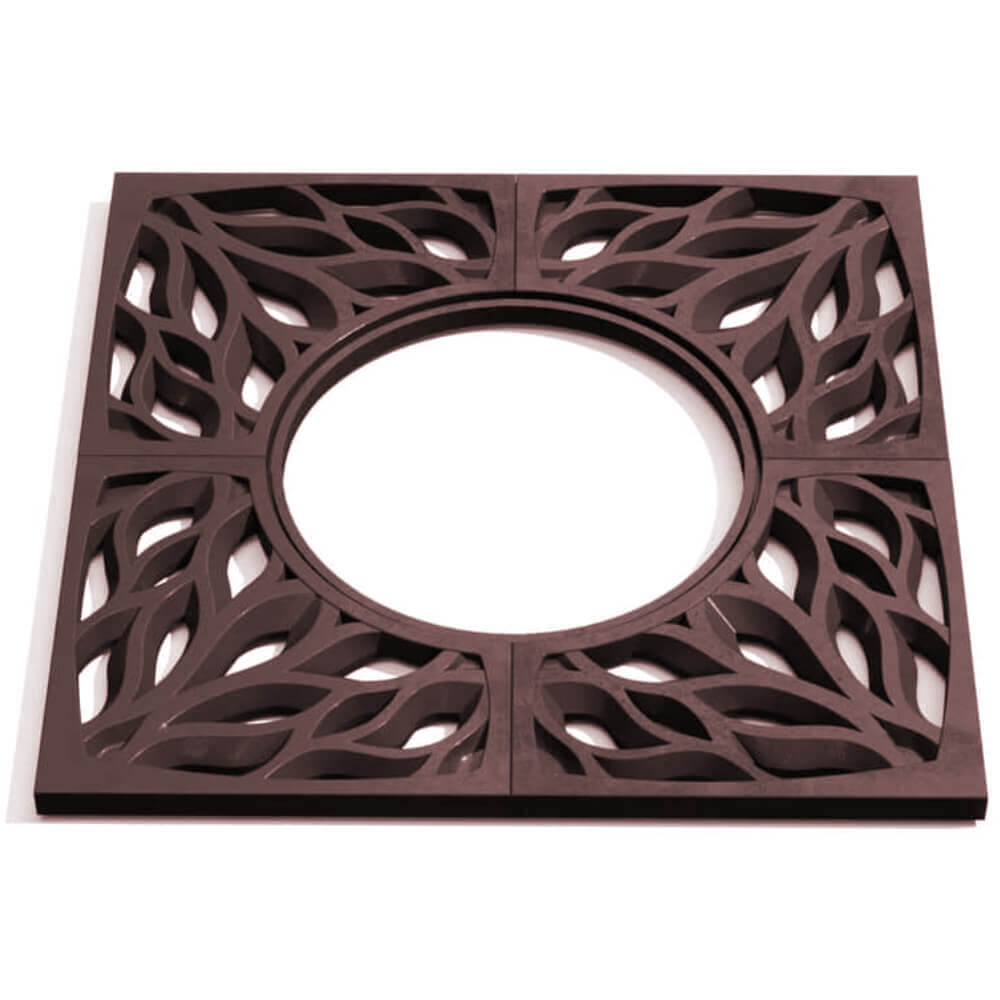 Приствольная решетка для дерева ZKING CRUST 1.2х1.2м Коричневая Подольск фото