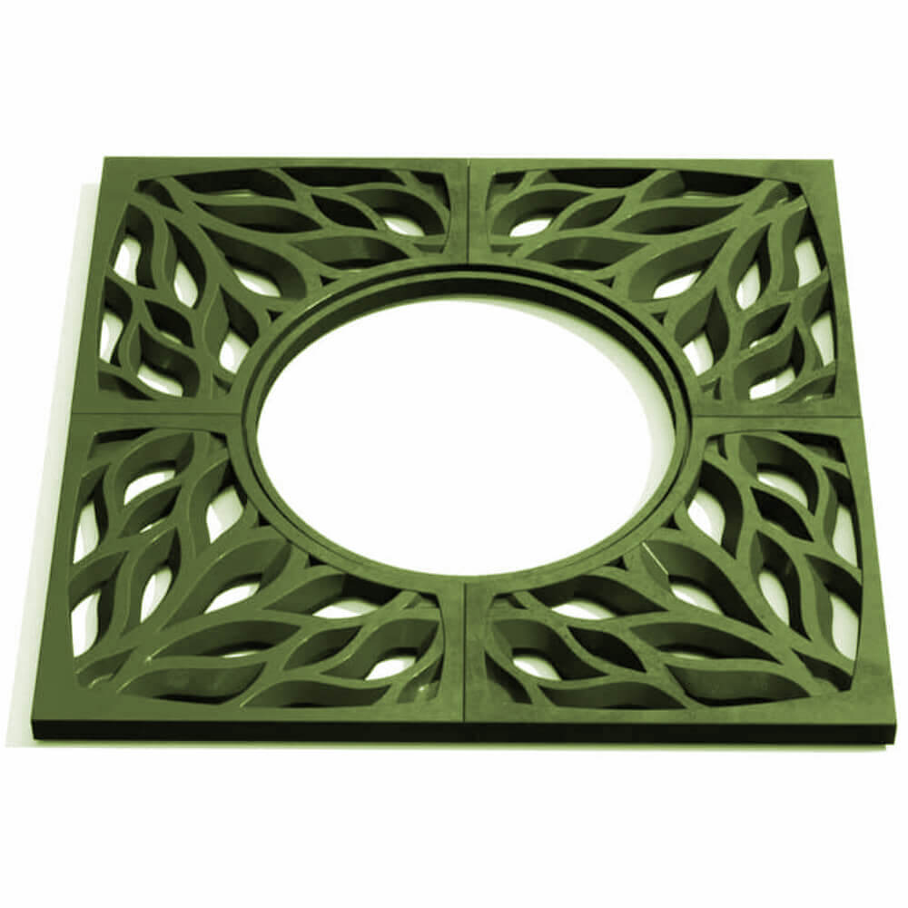 Приствольная решетка для дерева ZKING CRUST 1.2х1.2м Зеленая Подольск фото