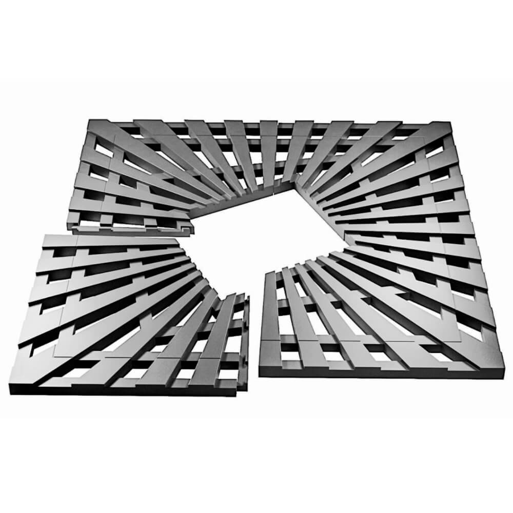 Приствольная решетка для дерева ZKING ATMOSPHERE 1.2х1.2м Серая в Подольске фото