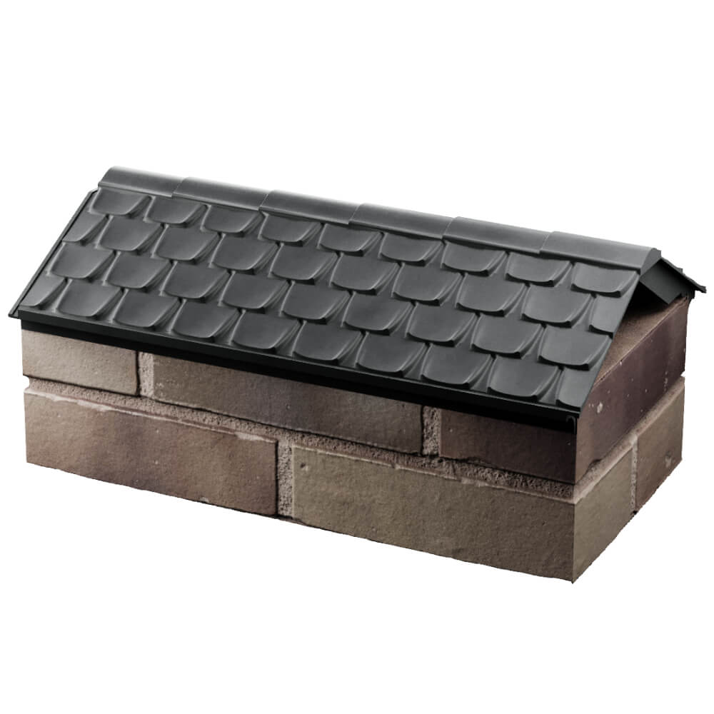 Парапет Zking Эльбрус Серый с посадкой на 1 кирпич (255мм) в Подольске фото