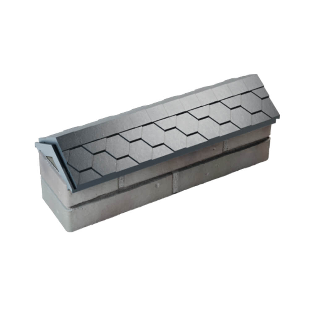 Парапет Zking Эверест Серый с посадкой на 0.5 кирпича (130мм) в Подольске фото