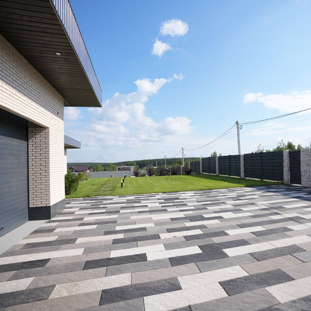 Шаговая плита STONE Графитовый Серый 990х330х55мм в Подольске фото